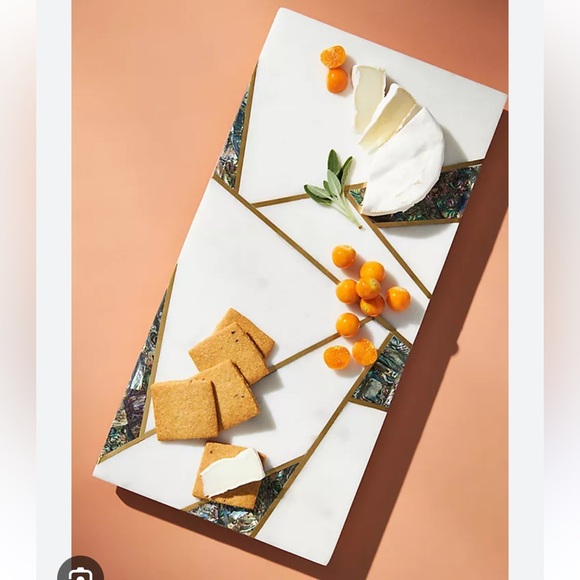 Anthropologie iris cheese board, New! - Picture 1 of 1